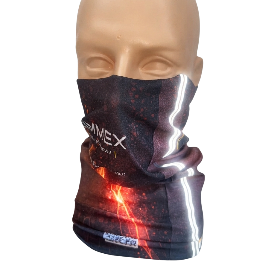 Bandana z nadrukiem, wzór wielofunkcyjny do noszenia na szyi lub głowie