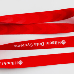 smycz reklamowa 20mm z dwoma karabińczykami smycz reklamowa 20mm z dwoma karabińczykami