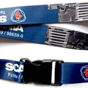 smycz reklamowa 25mm z klamerką i karabińczykiem smycz reklamowa 25mm z klamerką i karabińczykiem