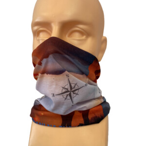 bandana komin z nadrukiem